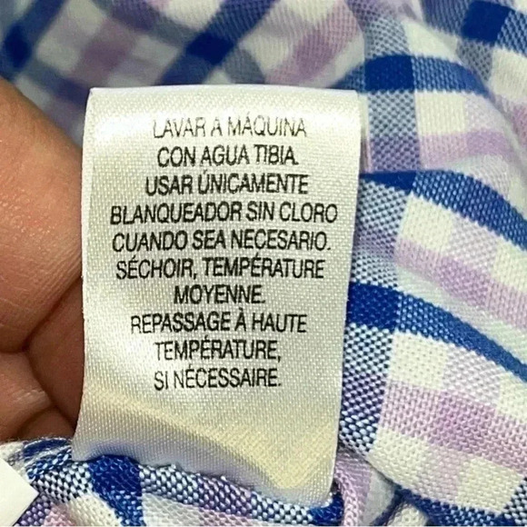 Dockers Battery Street shirt long sleeve button down, blue lavender - Picture 5 of 5